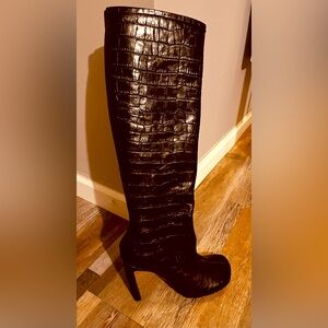 Stunning Tall Leather Boot